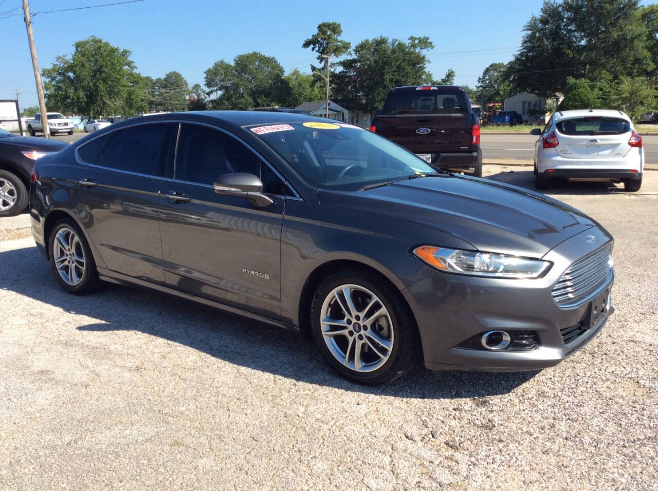 2015 Ford Fusion Hybrid for sale at SPRINGTIME MOTORS in Huntsville, TX