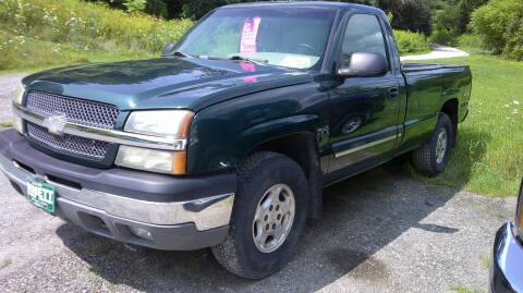 2003 Chevrolet Silverado 1500 for sale at Wimett Trading Company in Leicester VT