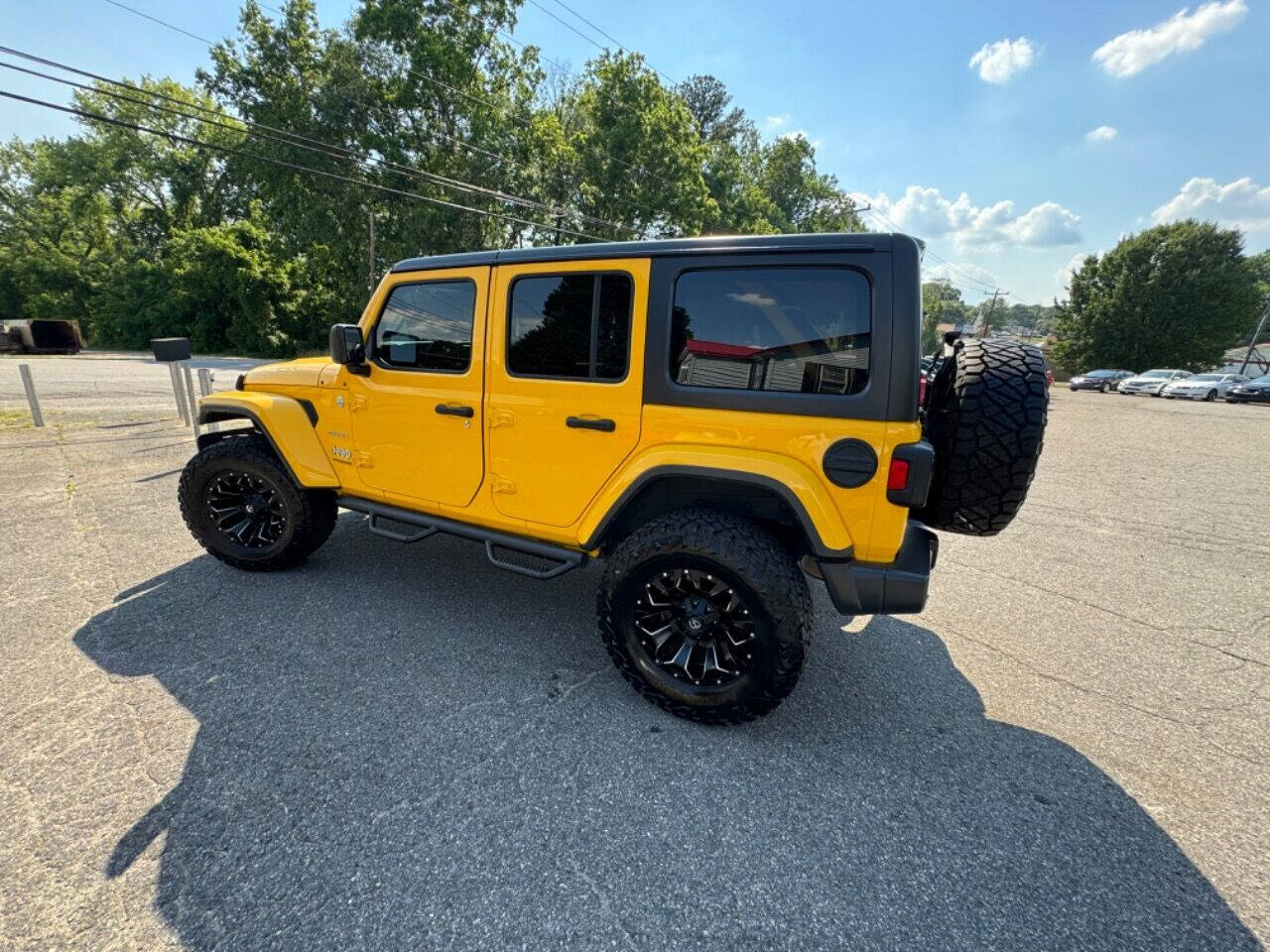 2019 Jeep Wrangler Unlimited for sale at JNF Motors in Mount Holly, NC