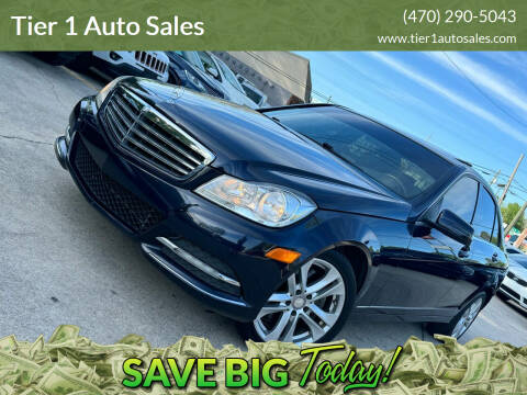 2014 Mercedes-Benz C-Class for sale at Tier 1 Auto Sales in Gainesville GA
