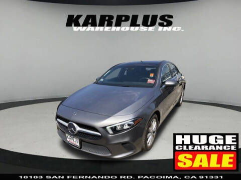 2019 Mercedes-Benz A-Class for sale at Karplus Warehouse in Pacoima CA