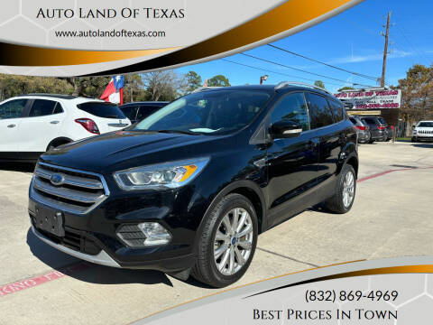 2017 Ford Escape for sale at Auto Land Of Texas in Cypress TX