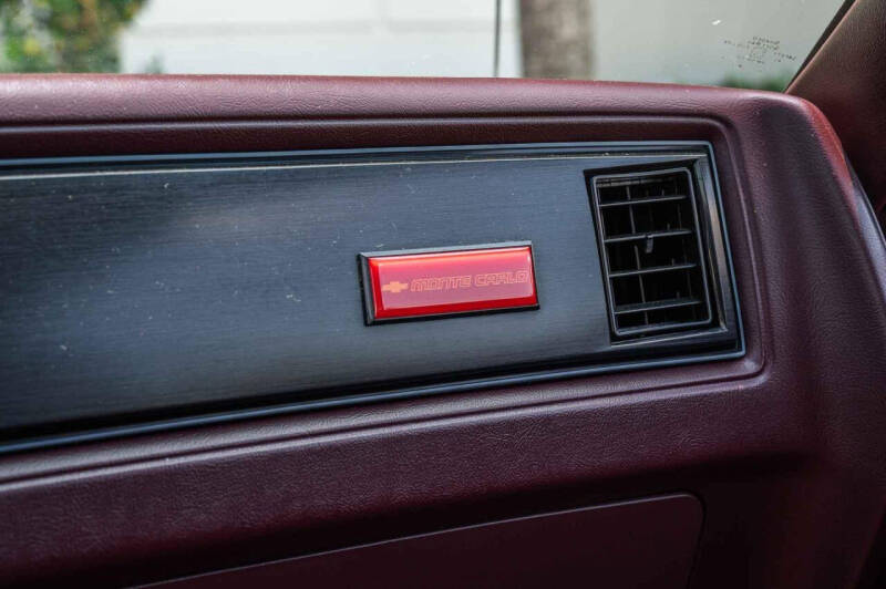 1985 Chevrolet Monte Carlo SS