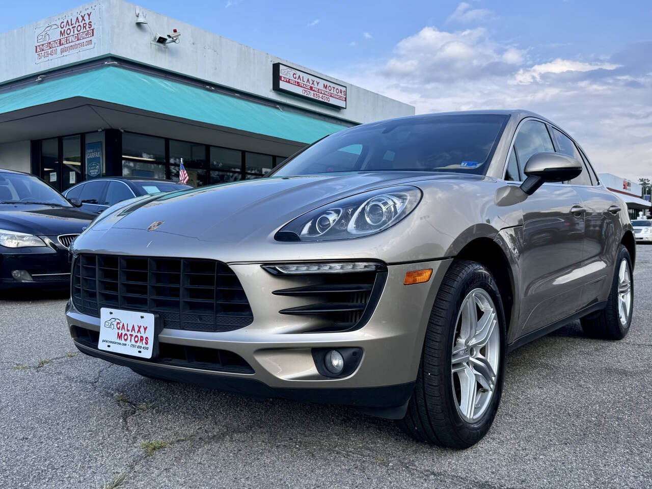 Tan 2015 Porsche Macan S AWD S 4dr SUV 1