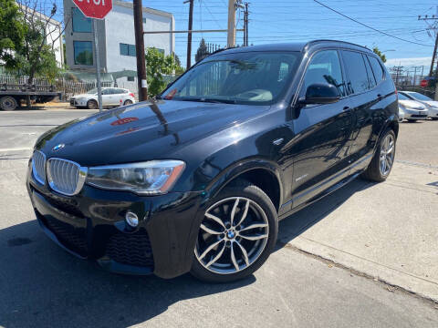 2016 BMW X3 for sale at West Coast Motor Sports in North Hollywood CA