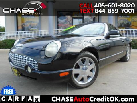 2002 Ford Thunderbird for sale at Chase Auto Credit in Oklahoma City OK