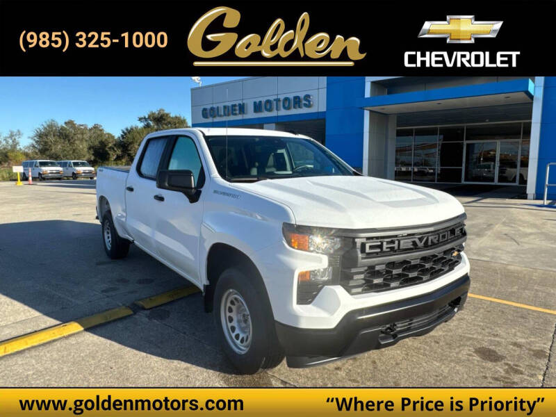 2025 Chevrolet Silverado 1500 for sale at GOLDEN MOTORS in Cut Off LA