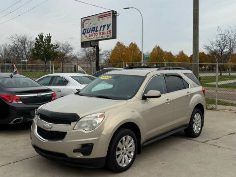 2010 Chevrolet Equinox for sale at QUALITY AUTO SALES in Wayne MI