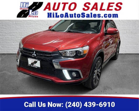 2018 Mitsubishi Outlander Sport for sale at Hi-Lo Auto Sales in Frederick MD