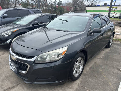 2015 Chevrolet Malibu for sale at AM PM VEHICLE PROS in Lufkin TX