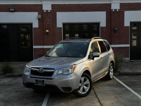 2015 Subaru Forester for sale at UPTOWN MOTOR CARS in Houston TX