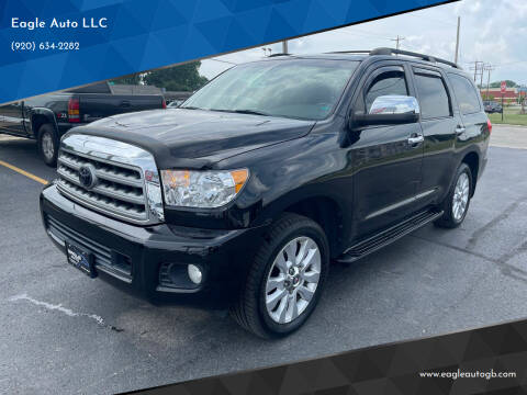 2010 Toyota Sequoia for sale at Eagle Auto LLC in Green Bay WI
