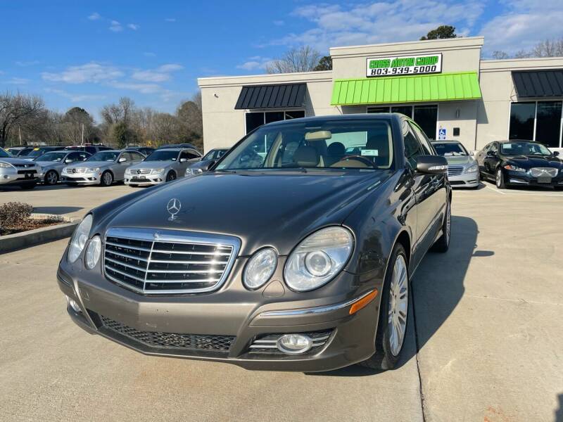 2008 Mercedes-Benz E-Class for sale at Cross Motor Group in Rock Hill SC