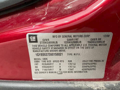 2009 Cadillac SRX V6