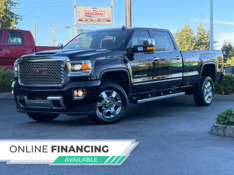 2017 GMC Sierra 3500HD for sale at Real Deal Cars in Everett WA