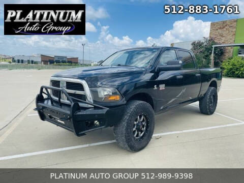 2010 Dodge Ram 2500 for sale at Platinum Auto Group in Hutto TX