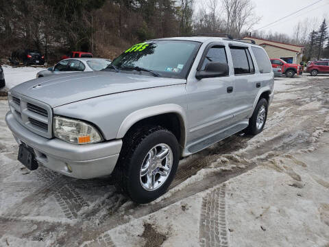 2002 Dodge Durango for sale at Alfred Auto Center in Almond NY