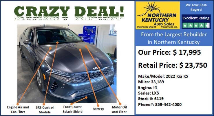 2022 Kia K5 LXS
