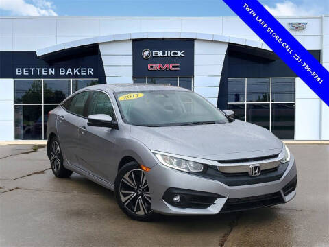 2017 Honda Civic for sale at Betten Baker Preowned Center in Twin Lake MI