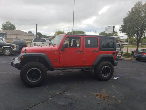 2015 Jeep Wrangler Unlimited for sale at Geareys Auto Sales of Sioux Falls, LLC in Sioux Falls SD