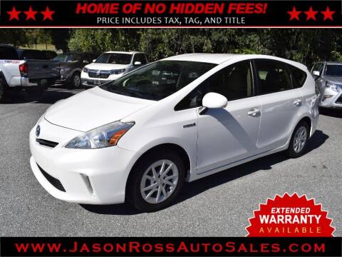 2013 Toyota Prius v for sale at Jason Ross Auto Sales in Burlington NC