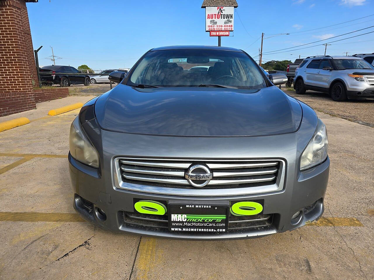 2014 Nissan Maxima for sale at Mac Motors in Arlington, TX