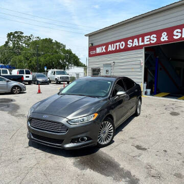 2015 Ford Fusion for sale at Mix Autos in Orlando FL