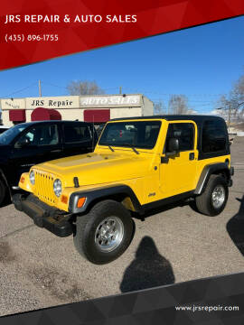 2004 Jeep Wrangler for sale at JRS REPAIR & AUTO SALES in Richfield UT