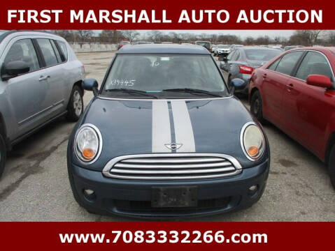 2010 MINI Cooper Clubman for sale at First Marshall Auto Auction in Harvey IL