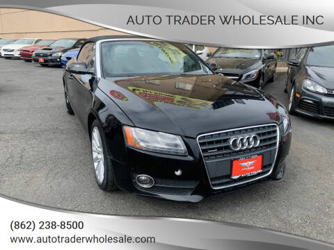 2012 Audi A5 for sale at Auto Trader Wholesale Inc in Saddle Brook NJ