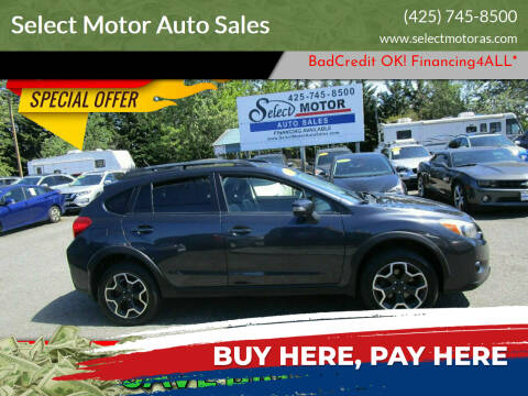 2015 Subaru XV Crosstrek for sale at Select Motor Auto Sales in Lynnwood WA