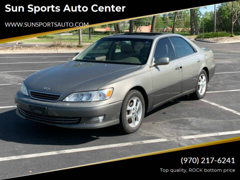 2000 Lexus ES 300 for sale at Sun Sports Auto Center in Loveland CO