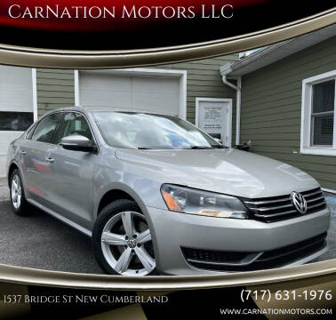 2014 Volkswagen Passat for sale at CarNation Motors LLC - New Cumberland Location in New Cumberland PA