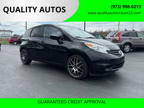 2015 Nissan Versa Note for sale at QUALITY AUTOS in Hamburg NJ