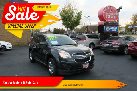 2012 Chevrolet Equinox for sale at Ramsey Motors & Auto Care in Milwaukee WI