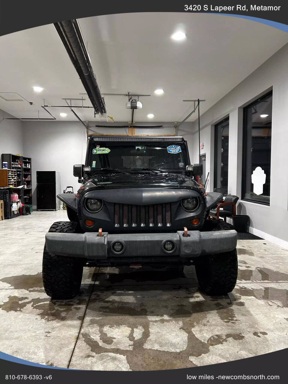 2010 Jeep Wrangler Unlimited for sale at Newcombs North Certified Auto Sales in Metamora, MI