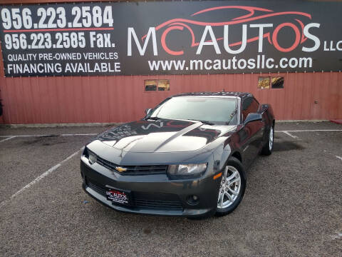 2014 Chevrolet Camaro for sale at MC Autos LLC in Pharr TX