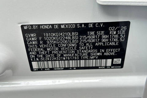 2026 Honda HR-V LX