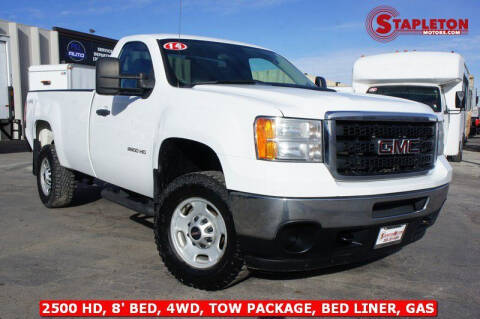 2014 GMC Sierra 2500HD for sale at STAPLETON MOTORS in Commerce City CO