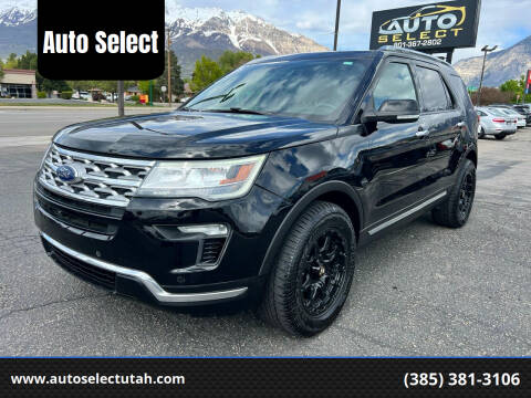 2018 Ford Explorer for sale at Auto Select in Orem UT