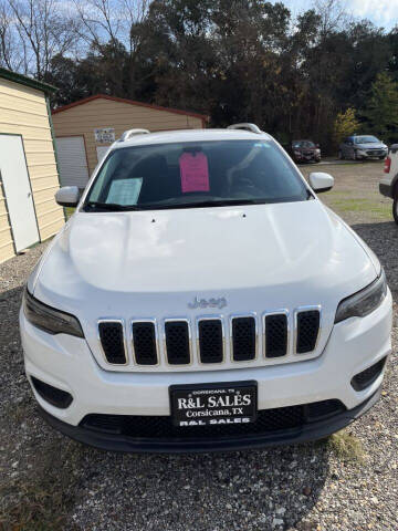 2020 Jeep Cherokee for sale at R and L Sales of Corsicana in Corsicana TX