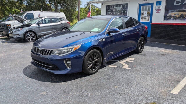 2018 Kia Optima for sale at Celebrity Auto Sales in Fort Pierce, FL