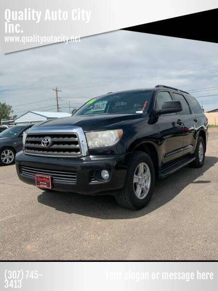 2008 Toyota Sequoia for sale at Quality Auto City Inc. in Laramie WY