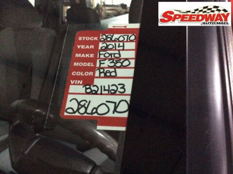 2014 Ford F-350 Super Duty for sale at SPEEDWAY AUTO MALL INC in Machesney Park IL