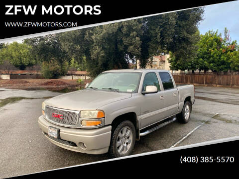 2006 GMC Sierra 1500 for sale at ZFW MOTORS in Soquel CA