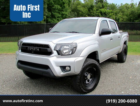 2013 Toyota Tacoma for sale at Auto First Inc in Durham NC