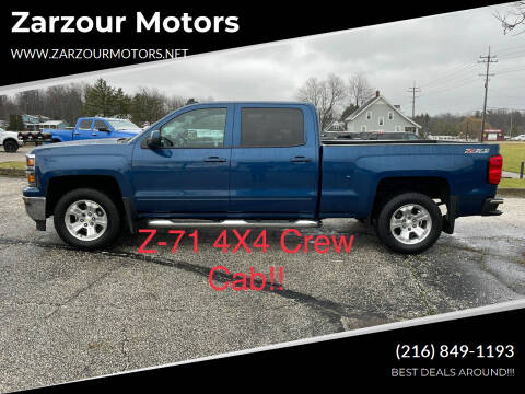 2015 Chevrolet Silverado 1500 for sale at Zarzour Motors in Chesterland OH