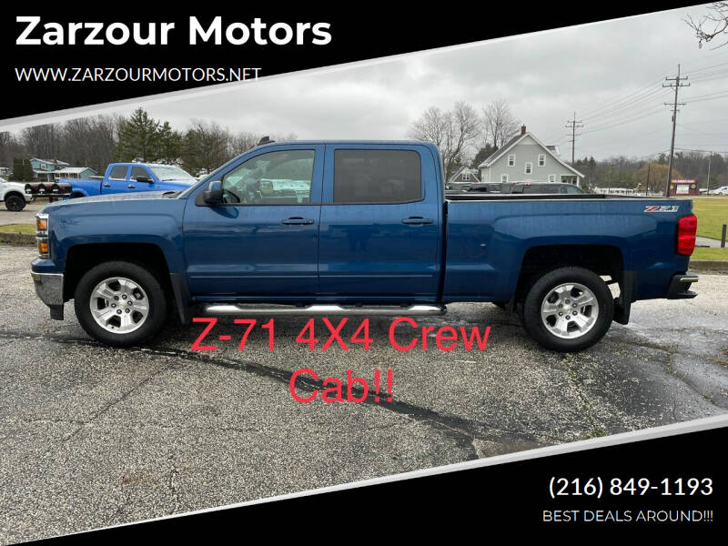 2015 Chevrolet Silverado 1500 for sale at Zarzour Motors in Chesterland OH