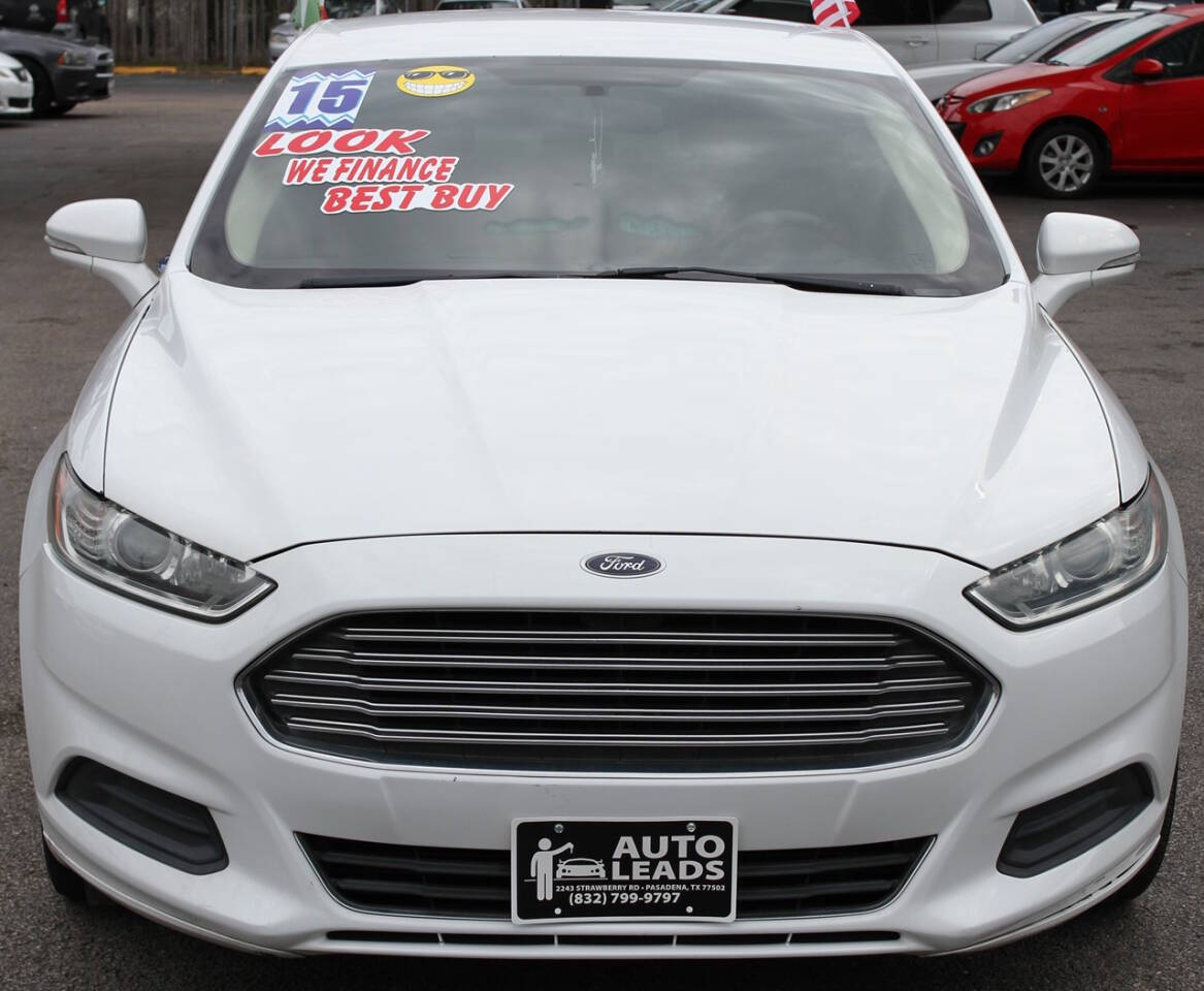 2015 Ford Fusion for sale at AUTO LEADS in Pasadena, TX