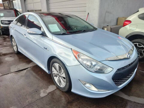 2015 Hyundai Sonata Hybrid for sale at High Desert Auto Wholesale in Albuquerque NM